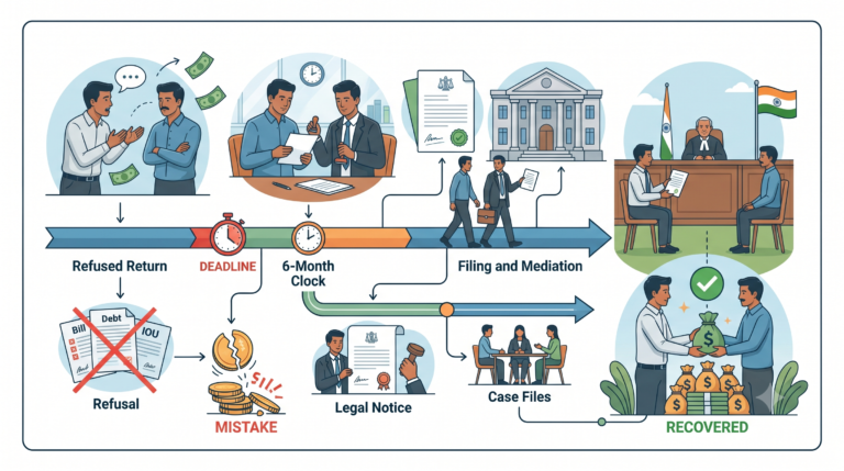 What to Do If Someone Refuses to Return Your Money in India