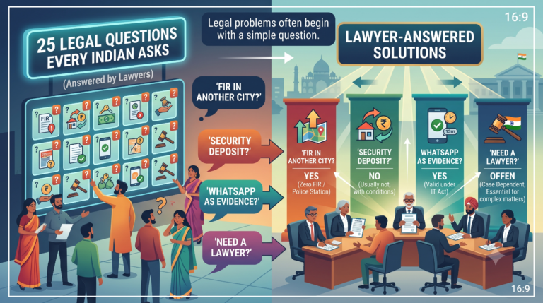 25 Important Legal Questions Every Indian Should Know