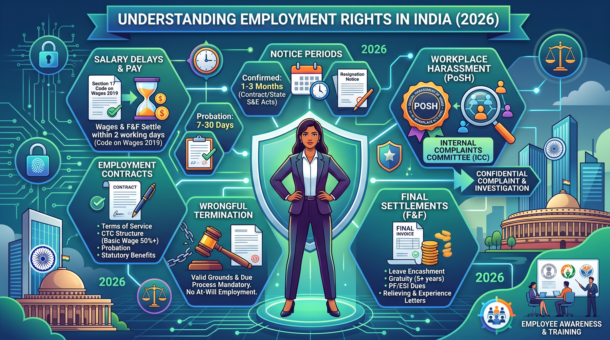 Employment Rights in India: 15 Important Questions Every Employee Should Know
